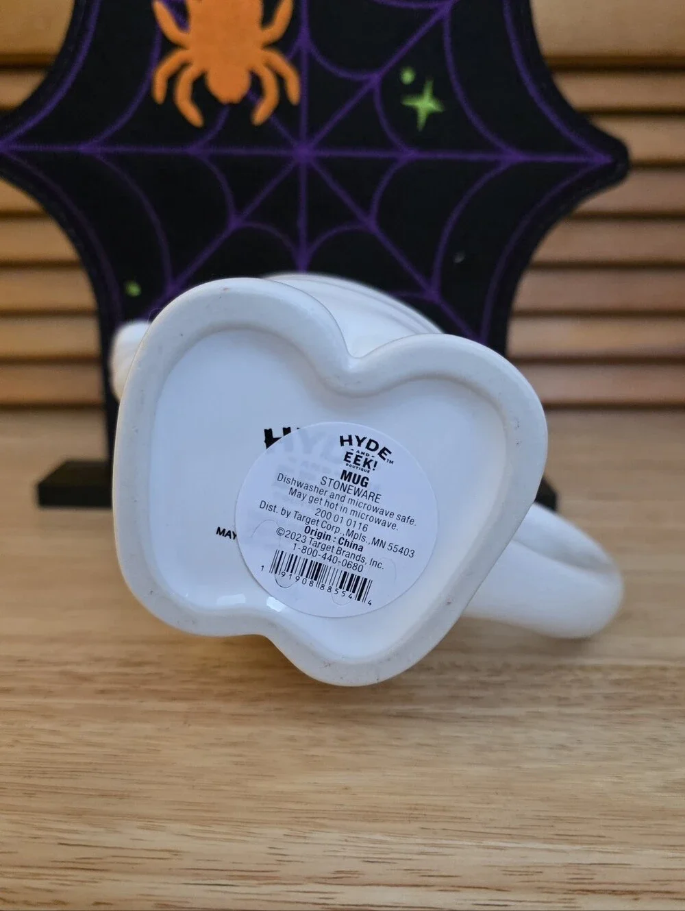 NWOT Target Hyde & Eek Mummy Figural Holiday Mug